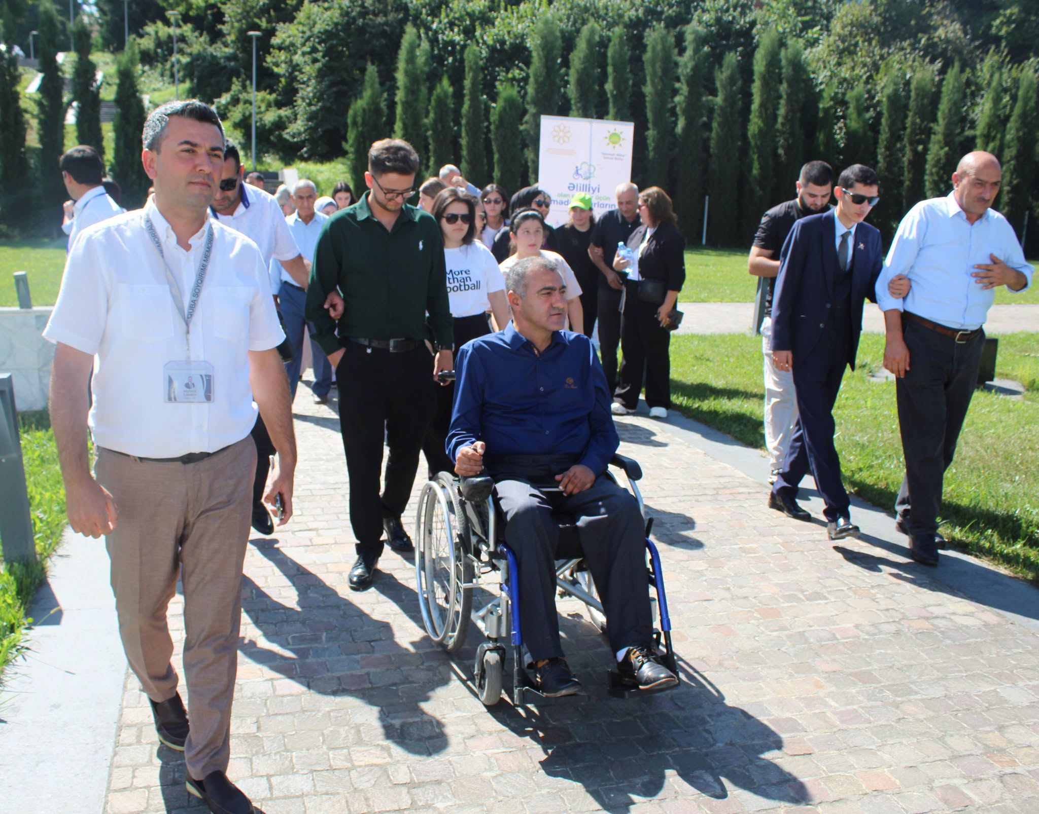 “İstedadlı Əlillər” İctimai Birliyi Azərbaycan Respublikasının Qeyri-Hökumət Təşkilatlarına Dövlət Dəstəyi Agentliyinin maliyyə dəstəyi ilə “Əlilliyi olan şəxslər üçün mədəni turların təşkili” layihəsi çərçivəsində Qubada növbəti tədbirini keçirib.