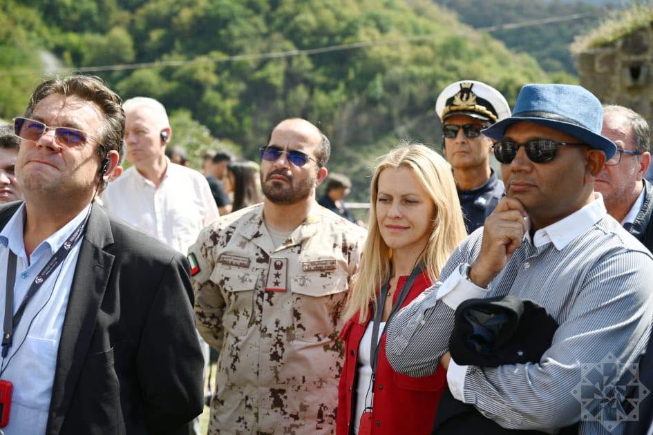 Diplomatlar Xudavəng monastırını ziyarət ediblər