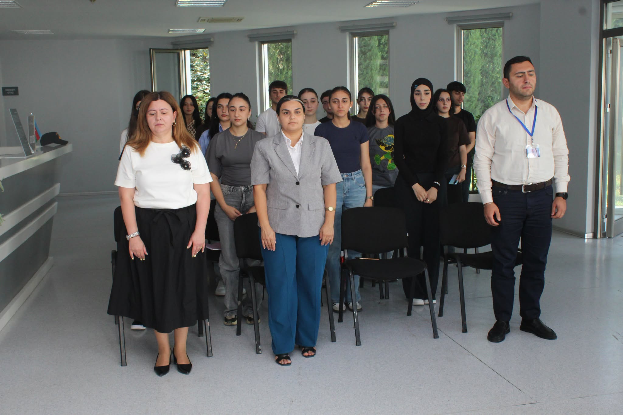 Quba şəhərində “Soyqırımı Memorial Kompleksi” və Azərbaycan Dövlət Pedaqoji Universitetinin Quba filialının birgə təşkilatçılığı ilə 27 Sentyabr – Anım Gününə həsr olunmuş tədbir keçirilib.