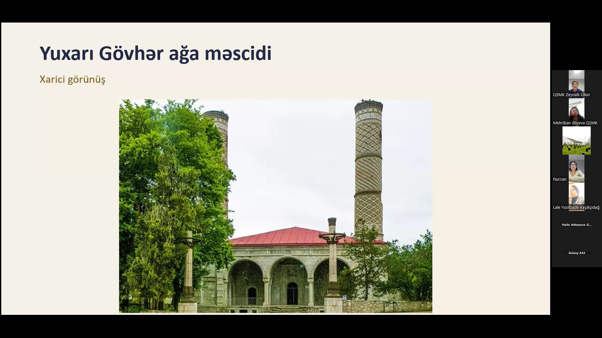 “Şəhərsalma və Memarlıq İli” çərçivəsində vebinar keçirilib