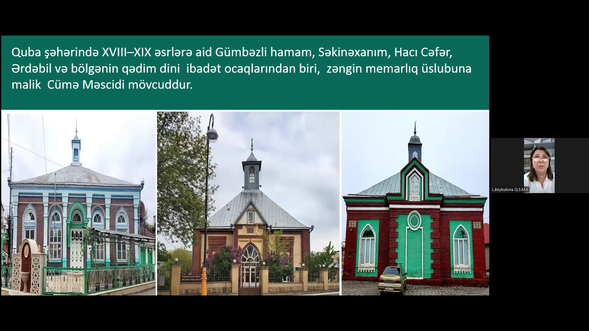 “Şəhərsalma və Memarlıq İli” çərçivəsində vebinar keçirilib